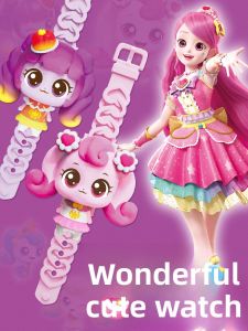 HPRETTY | 3-6 Years Old Girls Heart-shaped Smartwatch with Educational Features