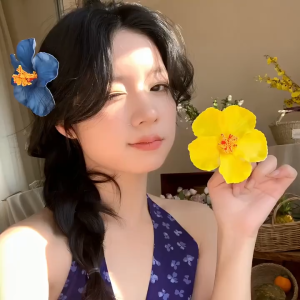 🔥Cozyrooms👍Atmosphere Hair Clip Vacation Style Sweet Headdress Simulation Fu Sang Flower Hair Clip Babae