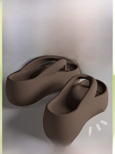 Womens Thick Bottom Sandals Summer Outdoor Wear Beach Shoes Anti-Slip Trendy Home High Heel Clogs Casual Hollow out Design