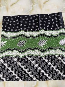 kain batik meteran kain katun motif gelombang