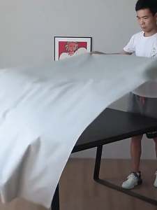 🔥หนังวัวผ้าปูโต๊ะหนังพรีเมี่ย 5 สี กันน้ํา100% กันน้ํามัน ทนร้อน ทนขีดข่วน ทำความสะอาดง่าย สไตล์มินิมอลสุดหรู สำหรับตั้ง