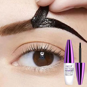 Dorisna Peel Off Eyebrow Cream Semi-Permanent Eyebrow Tattoo Makeup Waterproof Long Lasting Eyebrow Dye Cosmetics