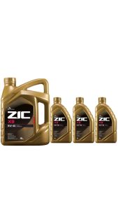 SK ZIC X9 5W-40 7 Liters Fully Synthetic High Performance Engine Oil
