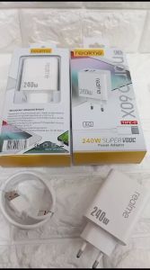 Charger untuk Realme Narzo 60X 5G TYPE C 240W Super Vooc Power Adapter Support Fast Charging
