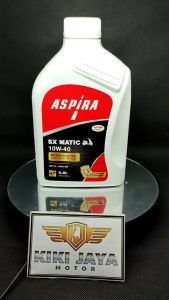 Oli Mesin Motor Matic Aspira SX 10W-40 Synthetic 08 Liter