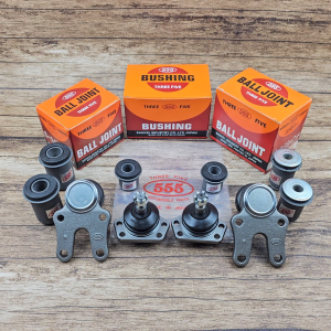 BUSHING ARM SET ATAS BAWAH + BALL JOINT ATAS BAWAH TOYOTA KIJANG 5K 7K 555