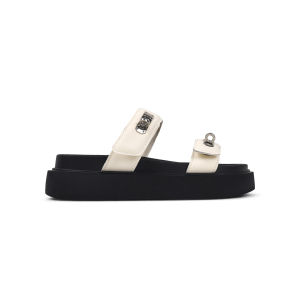 Soft Sheepskin Arch Support Thick Soled Sandals