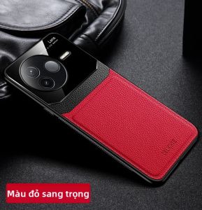 Ốp Điện Thoại Bằng Da PU Acrylic EUCAGR Cho Xiaomi Redmi K Series - Khung Bảo Vệ Camera Chống Trầy Xước Khung Bảo Vệ Mặt Sau Chống Trượt