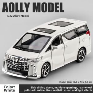 Simulated Alphard Business Car 1/18