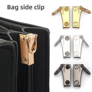 หัวเข็มขัดโลหะ DIY ซิปกระเป๋า หัวเข็มขัดด้านข้าง หัวเข็มขัดหู หัวเข็มขัดห้อย วงแหวนเชื่อมต่อ หัวเข็มขัดโลหะ หัวเข็มขัดโลหะ