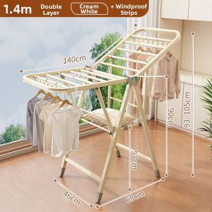 LINSY | Portable Foldable Household Drying Rack