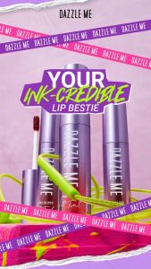 [NEW LAUNCH] DAZZLE ME Ink-Gloss Lip Tint Watery Ink Gel Lip Tint Long Lasting Tahan 12 Jam Hydrating
