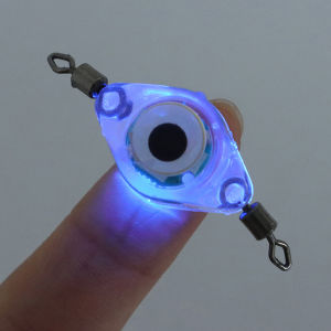 Lampu Umpan Pancing Ikan Led Bawah Air Indikator Led Elektronik Bentuk Mata Fishing Light