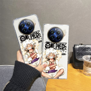 Phone Case Realme 12+ 12X 12 Pro+ 11 Pro + Plus NFC 5G 4G Casing Hot New Design Cute Cartoon One Piece Luffy Silicone Transparent Ultra Thin Soft Back Cover 2024