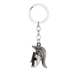 New Knight Helmet Pendant Keychain Unique Retro Versatile Alloy Keychain Commemorative Jewelry Wholesale
