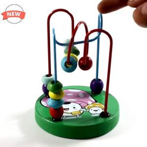 Đồ chơi luồn hạt mini gỗ cho bé luyện khéo tay kiên nhẫn