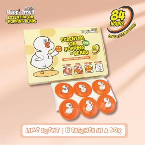 Happi Smell Essential Oil Popping Beads Mosquito Repellent Patch (6pcs/Box)Deet Free For Baby and Kids - 婴儿植物精油驱蚊贴/防蚊贴