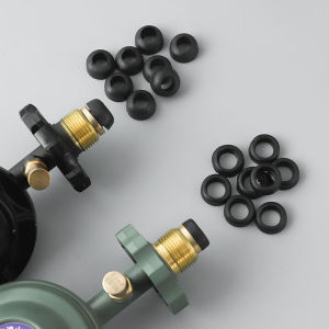 10PCS Fuel Injector Oring Seals Universal Rubber Seals Bull Nose Dome Shaped for Gas Regulator BBQ Stove