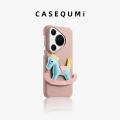 High Quality Red Star on White Background Huawei Pura70Pro Mate60Rs Master Edition Phone Case Fashionable Unique Female Model. 