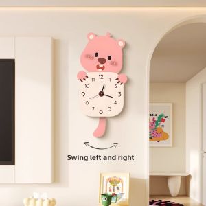 YIYUXUAN | Cartoon Cute Creative Silent Wall Clock