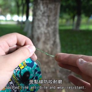 Tali Pancing Dikepang Spider Speckle X8 X4 100m Kuat Anti Keriting Spider Spot Braided Fishing Line Invisible