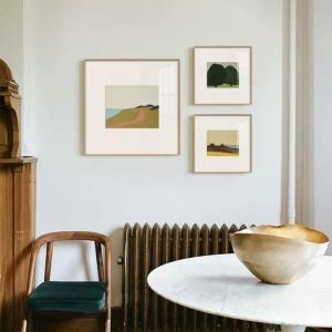 Coastal Nordic Small Crowd Modern Square Combination Bohemian Style Hanging Picture