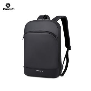 Wiresto กระเป๋าโน้ตบุ๊คสะพายหลังกระเป๋าเป้สะพายหลังผู้ชายขยายได้กระเป๋าเป้เดินทางความจุขนาดใหญ่ผู้ชาย15.6นิ้วกระเป๋าเป้สะพายหลังใส่แล็ปท็อปกันขโมยกระเป๋าเป้อเนกประสงค์