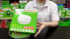 Đèn ốp trần tròn viền trắng MPE SRPL2 12W 18W 24W 3000K-6500K