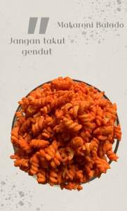 Makaroni Spiral / Makaroni Gandum / Makaroni Ulir / Makaroni Renyah SATUAN