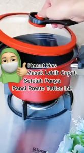 TERLARIS!!! PANCI PRESTO ANTI LENGKET COOKER POT TOTIPOTENT UNTUK MELUNAKAN DAGING DLL