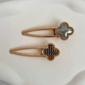 Kẹp Tóc DIY Thủ Công Khung Đáy Chàm Truyền Thống Trang Sức Tóc Hợp Kim Trang Trí Tóc Kiểu Trung Hoa Mới Chất Liệu Vải