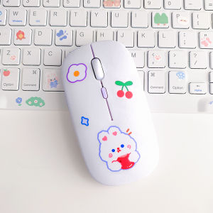 mengto studio | Cute Silent Wireless Bluetooth Rechargeable Mouse