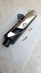 Knalpot Silencer copy Scorpion WRS ORIGINAL suara ngebas adem inlet 50in Bisa untuk semua jenis motor
