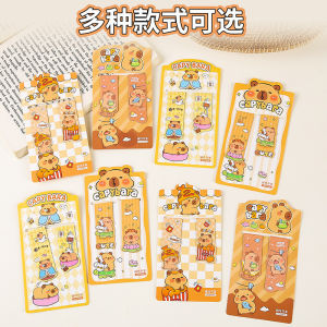 Creative Gift Bookmarks Magnetism Capybara Cartoon Design Kindergarten Primary School Childrens Reward Prizes Small Gifts