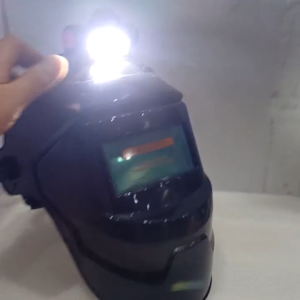 Mặt nạ hàn điện tử đội đầu có đèn LED - Mo hàn đội đầu mắt kính cảm biến ánh sáng tự động kèm đèn pha