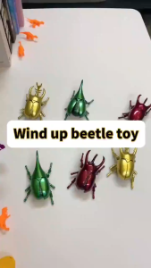 Vixplorn Tricky Moving Insect Toy Simulated Beetle Model Kids Creative Puzzle Toy