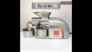 Máy ép dầu thực vật dùng cho gia đình quán ăn. Thương hiệu Anh Quốc cao cấp Aosida - WF-ZN168. Công suất 1800W - Hàng chính hãng