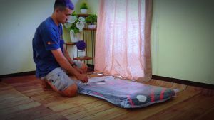 Kasur busa ROYALFOAM tebal/empuk antikempes Motif Embos