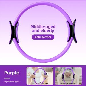 Pilates Roller Limbs Resistance Yoga Roller Magic Cycle Yoga Ring Elderly Leg-Supporting Resistance Ring Thigh Fitness