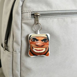 10cm Funny Pressing Can Make Sound Overwatch 2 Hero Maugaloa Malosi Mauga Plush Toys Anime Game Bag Keychain Decor Plushie Doll