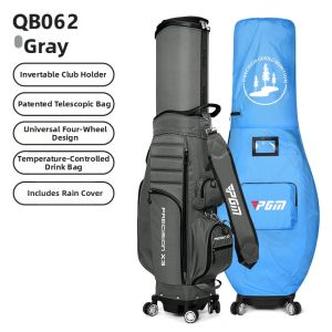 PGM | Extendable Durable Four-wheel Spinner Golf Travel Bag