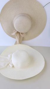 WRELS | Beach Straw Hats Fashion Wide Brim UPF 50+ UV Sun Protection Outdoor Travel Caps Casual Women Foldable Oversize Visor Hat