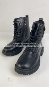 Size 35-40 Women's Fashion Martin Boots: British Style & Thick Soled Shoes