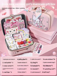 FEIYU | Princess Makeup Toy Nail Stickers Set
