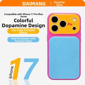 DAIMANG | Ice Feeling Anti Slip Bumper Case iPhone 17pro max
