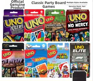 MATTEL |Minecraft Theme UNO Entertainment Tabletop Game
