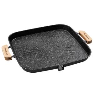 BSWOLF | Outdoor Portable Camping Stove Frying Pan Square Non-stick