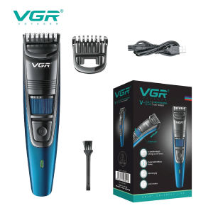 VGR Adjustable Hair And Beard Trimmer Professional Hair Clipper Hair Cutting Machine Rechargeable Haircut For Men V-052