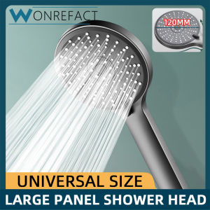 Bathroom Shower Head High Pressure Handheld Shower Head Water-Saving Showerhead 5 Modes Large Size Water-Saving Bathroom Accessories