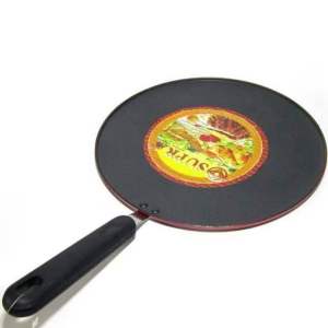 Teflon Round Grill Pan Supra 30cm Bulat/ Wajan Kebab/ Wajan Bakar sate tanpa arang / wajan bulat datar